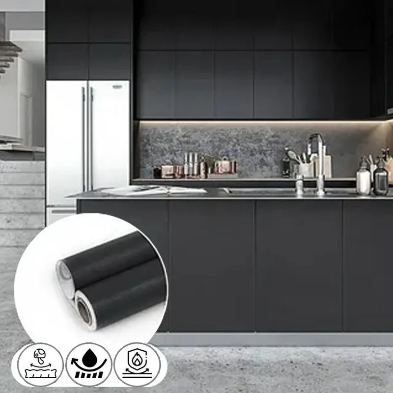 Oil Proof Self Adhesive Wallpaper for Wall Kitchen 40cm Wallpapers Home Decor High Temperature Resistance Sticker Self-adhesive