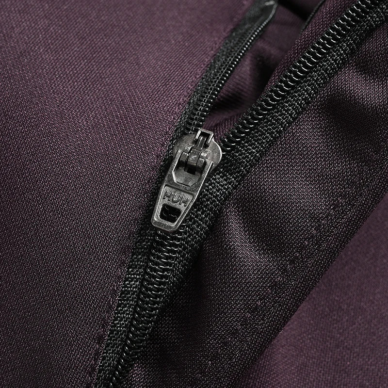 Mens Thin Stretch Straight Summer Pants Silky No-Iron Fabric