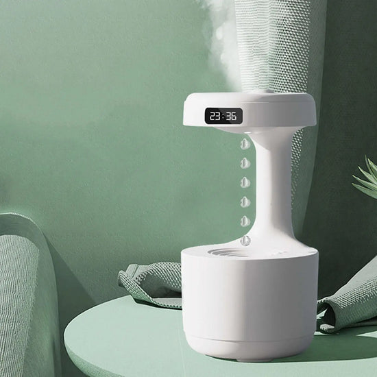 Water Drop Air Humidifier with LED Display 800ML
