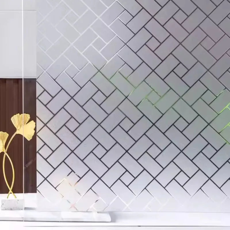 Glass Film Not transparent Electrostatic Glass Window Film Privacy Film For Office Bedroom Bathroom Home Decor Wallpaper Sticker