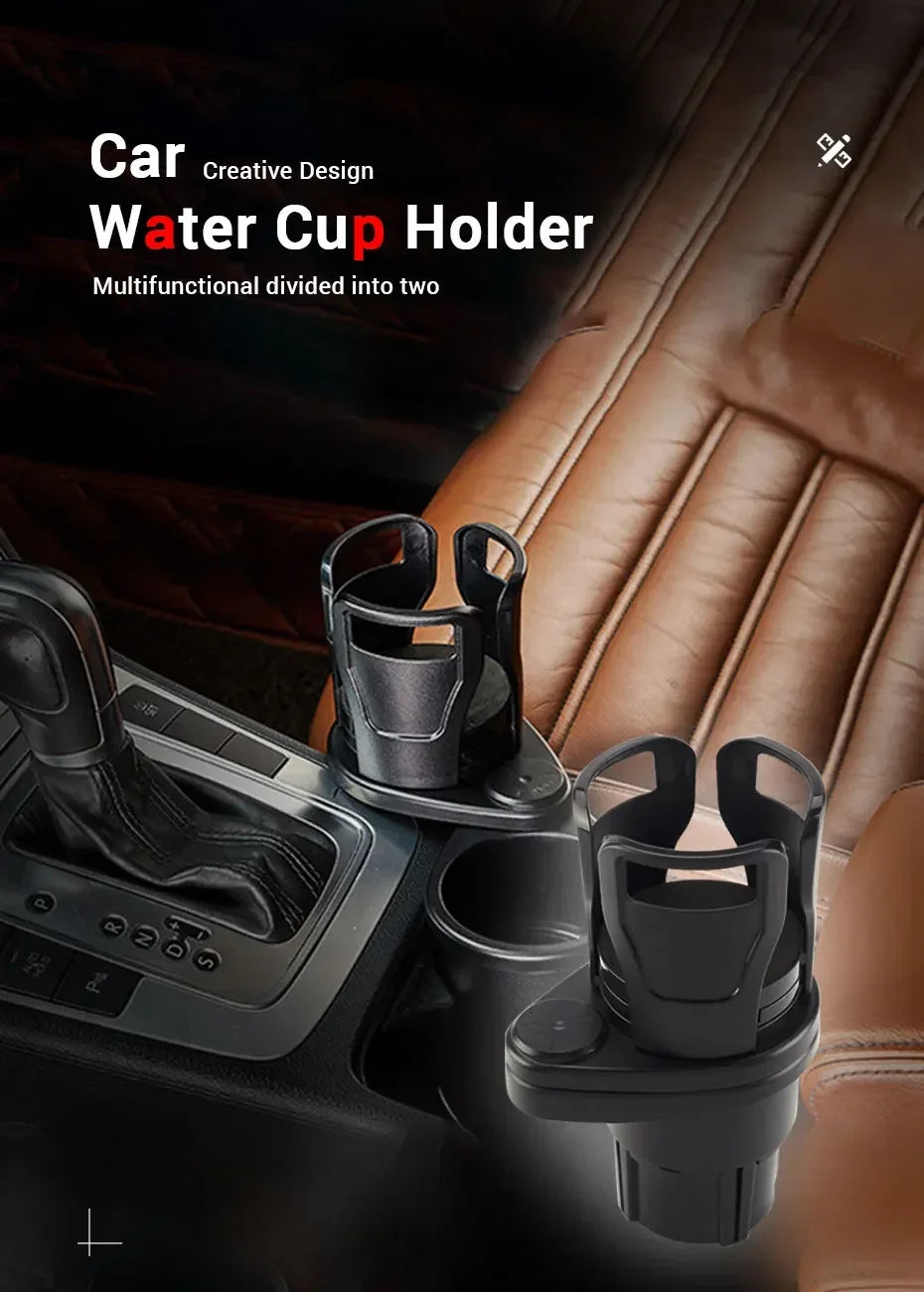 Car Cup Holder Expander For Car Adapter Adjustable Multifunctional Dual Cup Holder With Phone Holder Aromatherapy Organizer