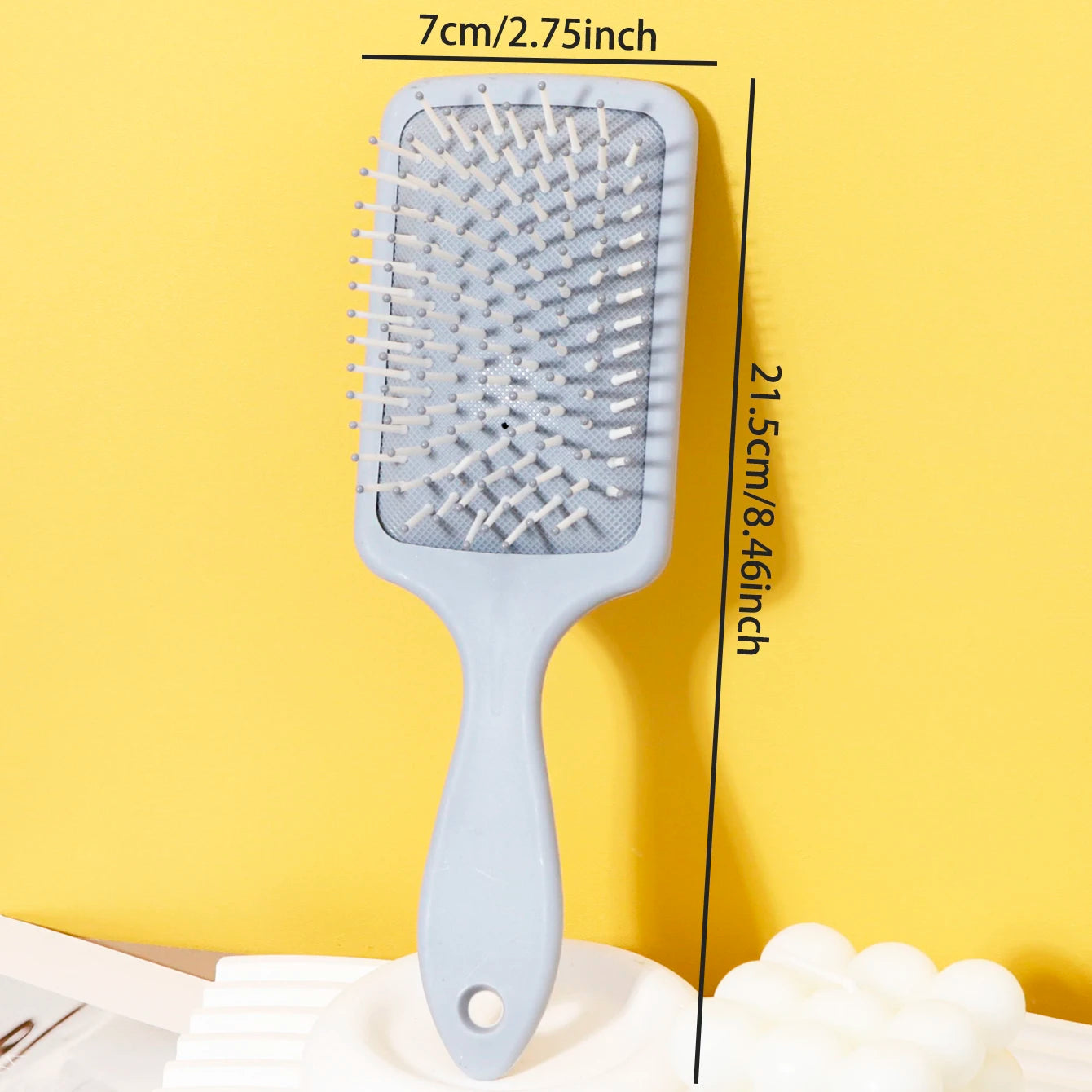 Massage air cushion comb-anti-static air cushion brush,square air cushion comb,ABS plastic handle,Special for real hair wigs