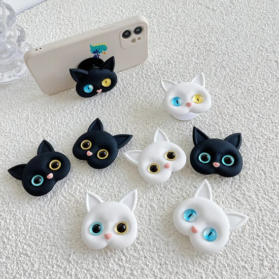 DIY Resin Accessories Phone Holder Phone Case  3D Cat Beauty  Decoration IPhone  Phone Accessories