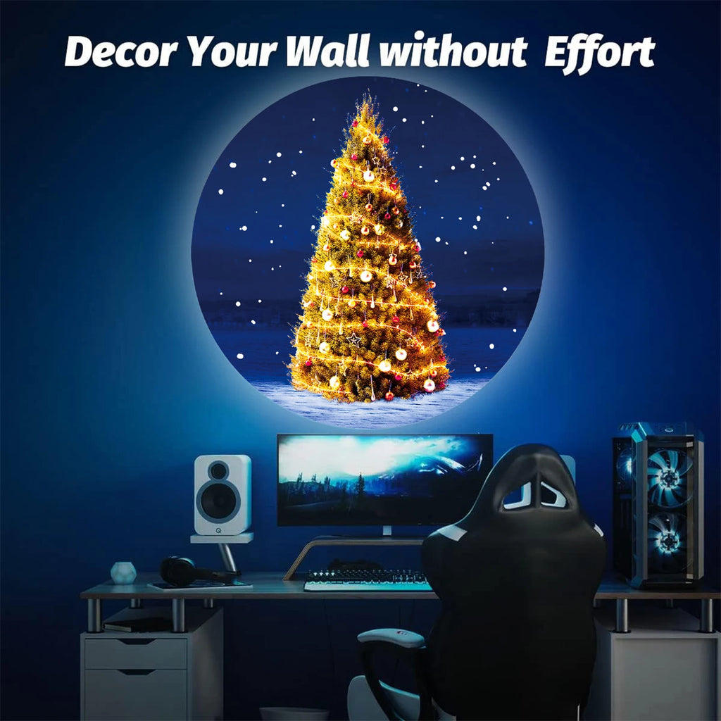 Christmas tree projection light