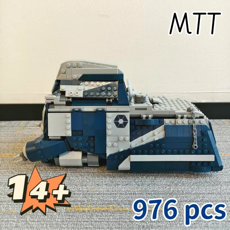 Christmas promotiona 75435 976PCS Battle Of Felucia Separatist Mtt Building Blocks Creative Model for toys Adult Birthday Gift