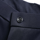 Mens Thin Stretch Straight Summer Pants Silky No-Iron Fabric