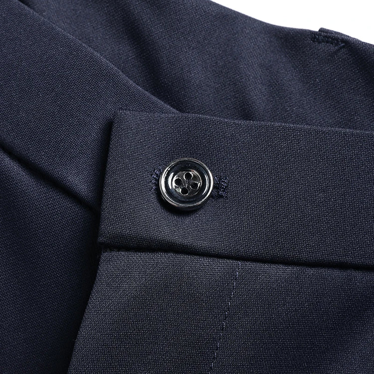 Mens Thin Stretch Straight Summer Pants Silky No-Iron Fabric