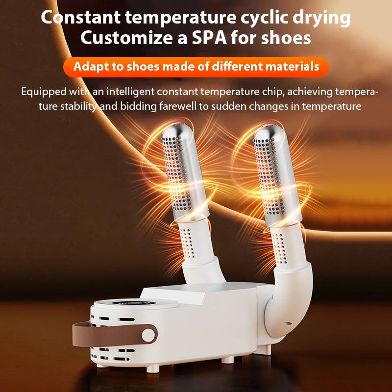 Foldable Electric Shoe Dryer Boot Warmer Eliminate Odor Fast Drying Home Winter Footwear Socks Dryer Boot Deodorizer Shoe Heater