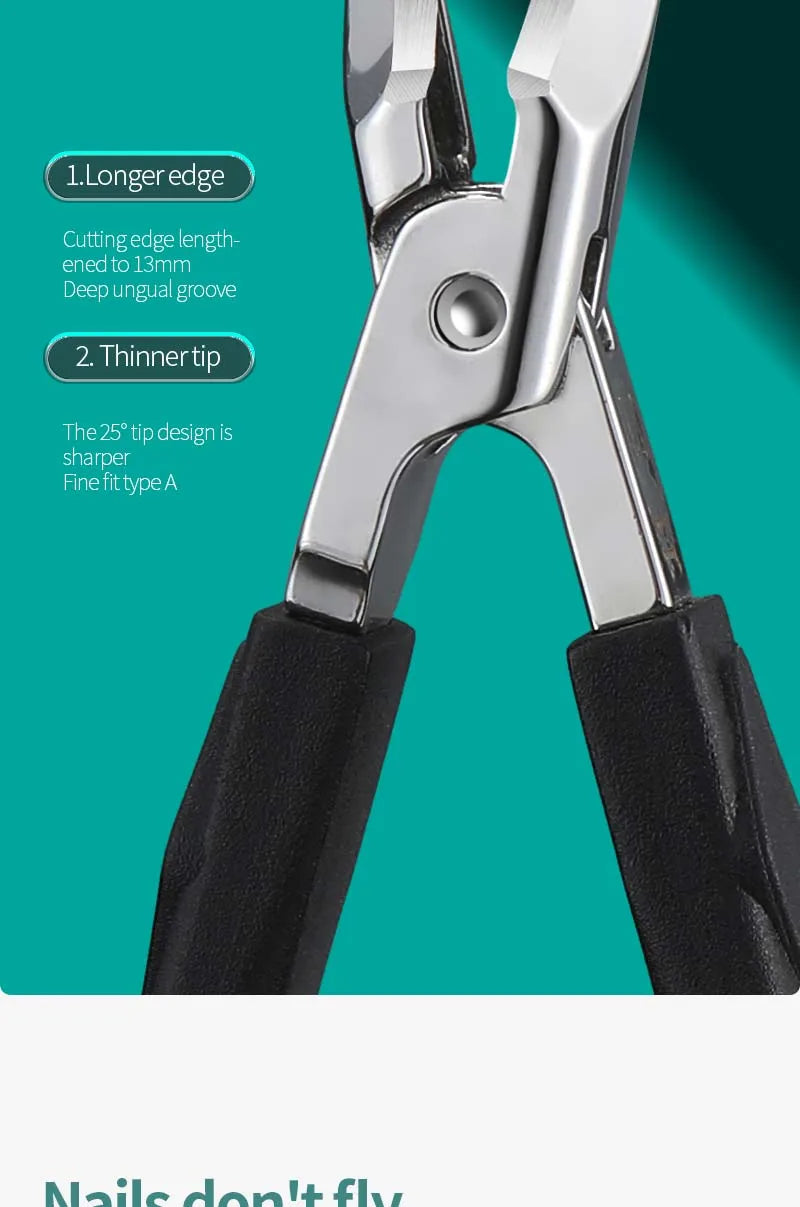 Toenail Clipper For Ingrown Or Thick Toenails Toenails Trimmer Professional Podiatrist Toenail Nipper With Stainless Steel Ultra