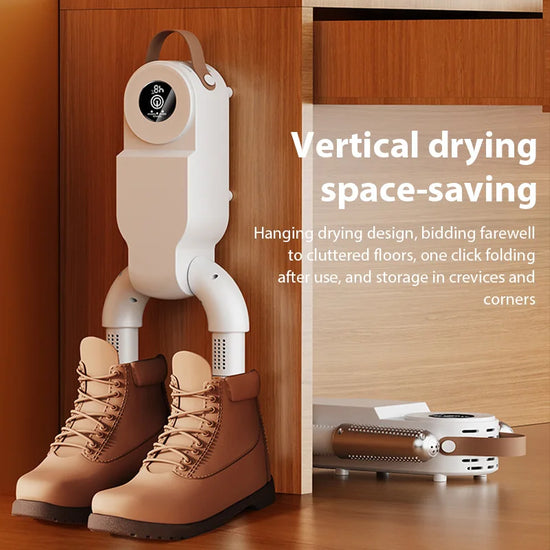Foldable Electric Shoe Dryer Boot Warmer Eliminate Odor Fast Drying Home Winter Footwear Socks Dryer Boot Deodorizer Shoe Heater