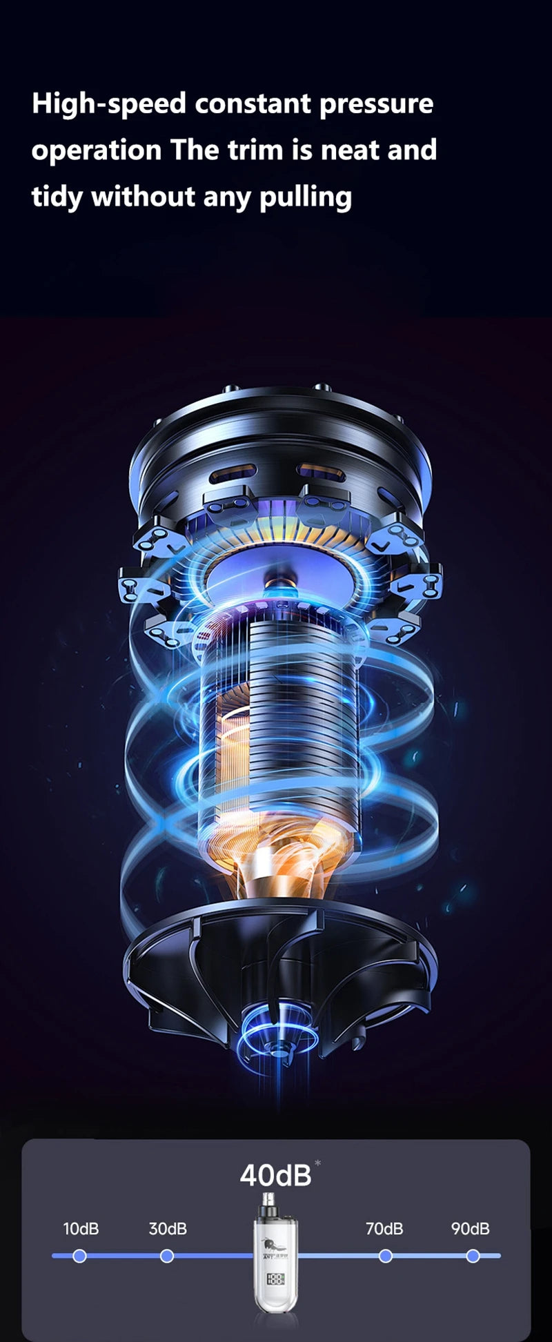 Xiaomi Nose Ear Hair Trimmer for Men Type-C Rechargeable Portable Painless Shaving Ear Nose Hair Clipper Facial Hair Trimmer New