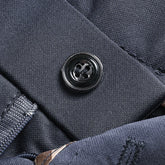 Mens Thin Stretch Straight Summer Pants Silky No-Iron Fabric