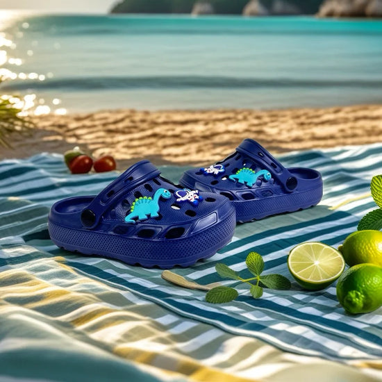 Kids Dinosaur Thick-Soled Breathable Summer Shoes