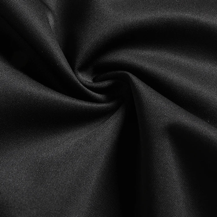 Mens Thin Stretch Straight Summer Pants Silky No-Iron Fabric