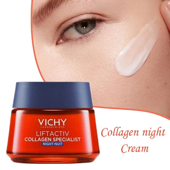 Vichy Collagen Night Cream Hydrating Anti-Aging Skin Care