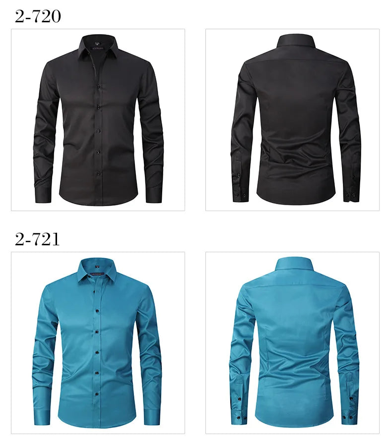 mens long sleeve black shirt