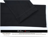 2025 Mens High Waist Loose Straight Cotton Casual Pants