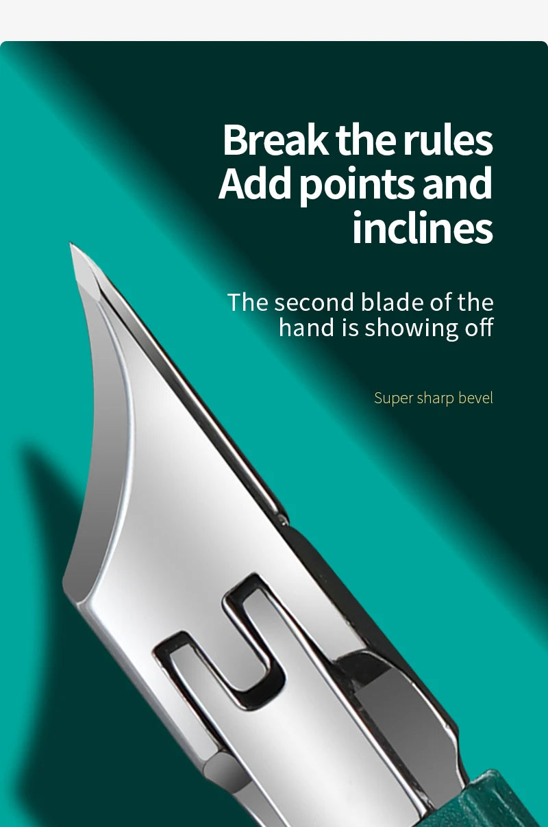 Toenail Clipper For Ingrown Or Thick Toenails Toenails Trimmer Professional Podiatrist Toenail Nipper With Stainless Steel Ultra