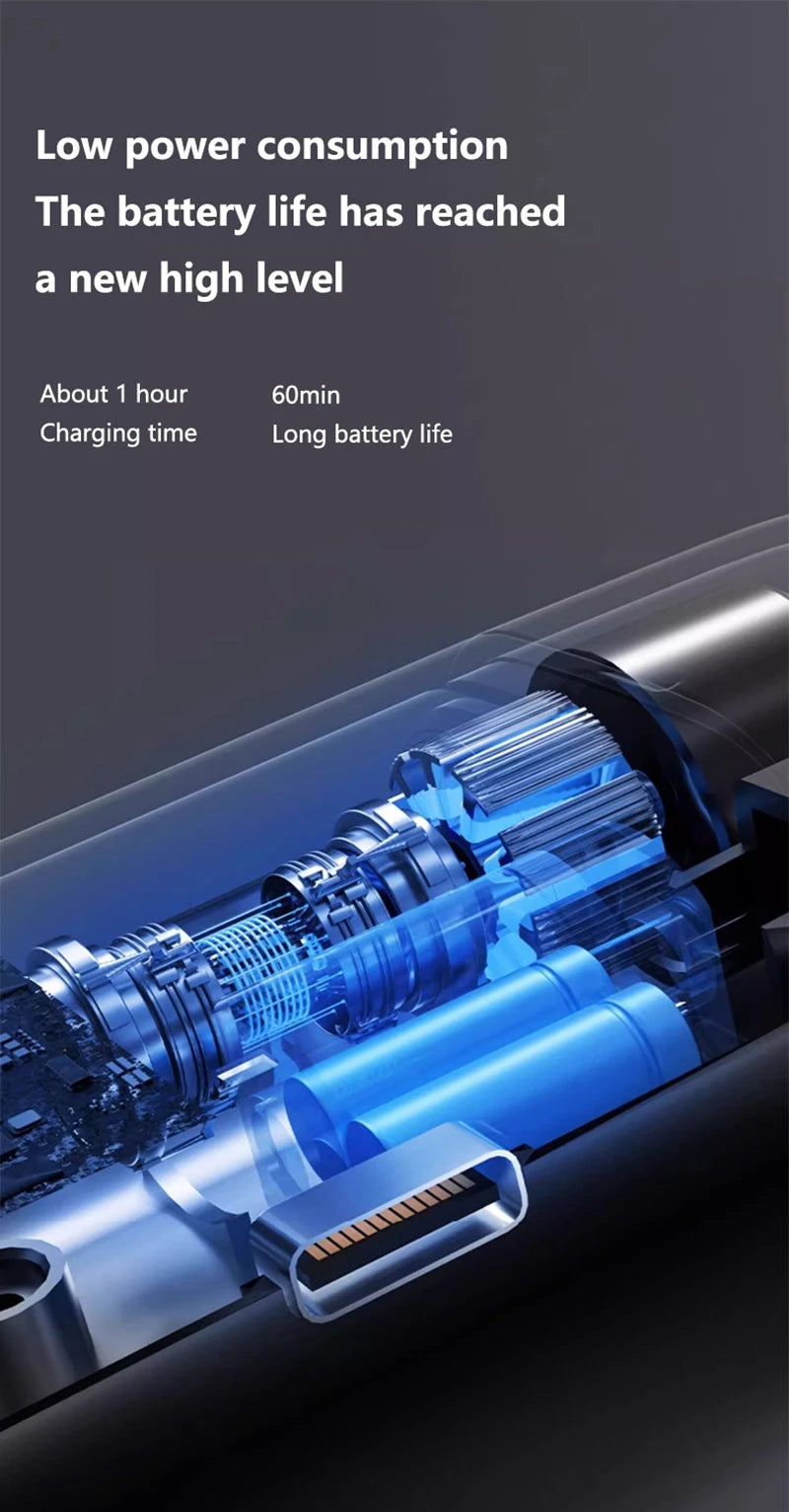 Xiaomi Nose Ear Hair Trimmer for Men Type-C Rechargeable Portable Painless Shaving Ear Nose Hair Clipper Facial Hair Trimmer New