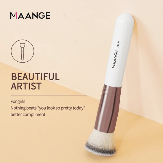 Maange 1PCS Makeup Brush with Box