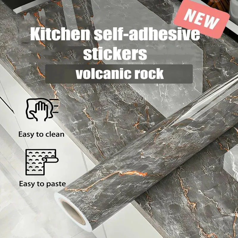 Wallpapers Home Decor Oil Proof Self-adhesive Wall Wallpaper 40cm Waterproof Wall Stickers High Temperature Resistance Sticker