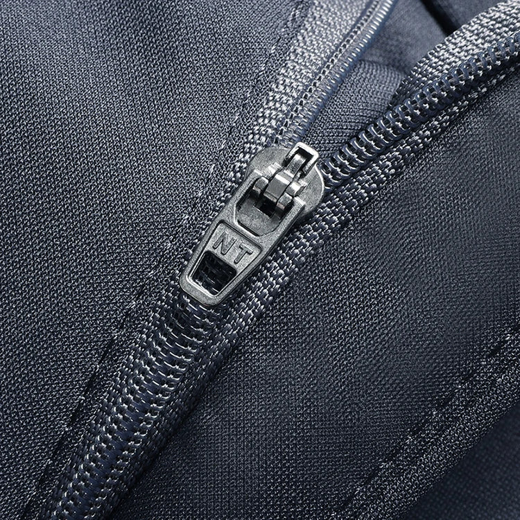 Mens Thin Stretch Straight Summer Pants Silky No-Iron Fabric