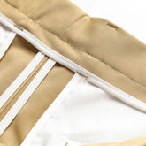 Mens Thin Stretch Straight Summer Pants Silky No-Iron Fabric