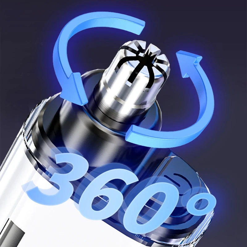 Xiaomi Nose Ear Hair Trimmer for Men Type-C Rechargeable Portable Painless Shaving Ear Nose Hair Clipper Facial Hair Trimmer New