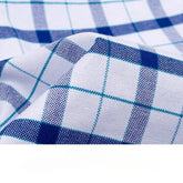 Mens Plaid Short Sleeve Shirt