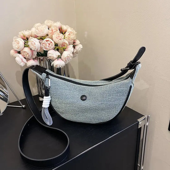 Boasting Half Moon Shape Vintage Look