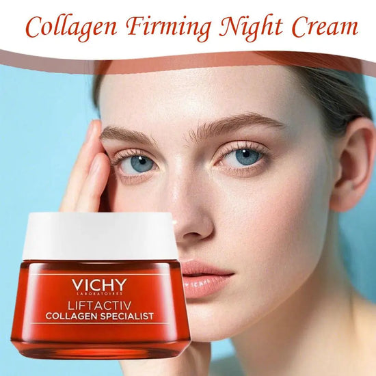 Vichy Collagen Firming Night Cream Anti-Wrinkle Moisturizer