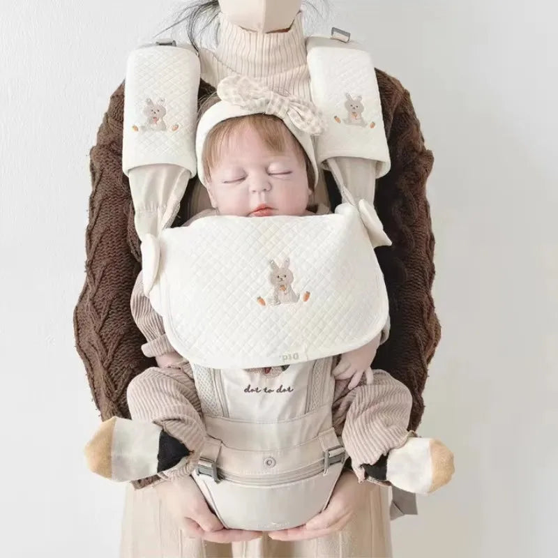 3pcs/Set Waterproof Baby Bibs Muslin Saliva Towel Cotton Shoulder Pad Bite Cushion Baby Accessories Girl Burp Cloth