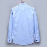 mens french cuff long sleeve shirt