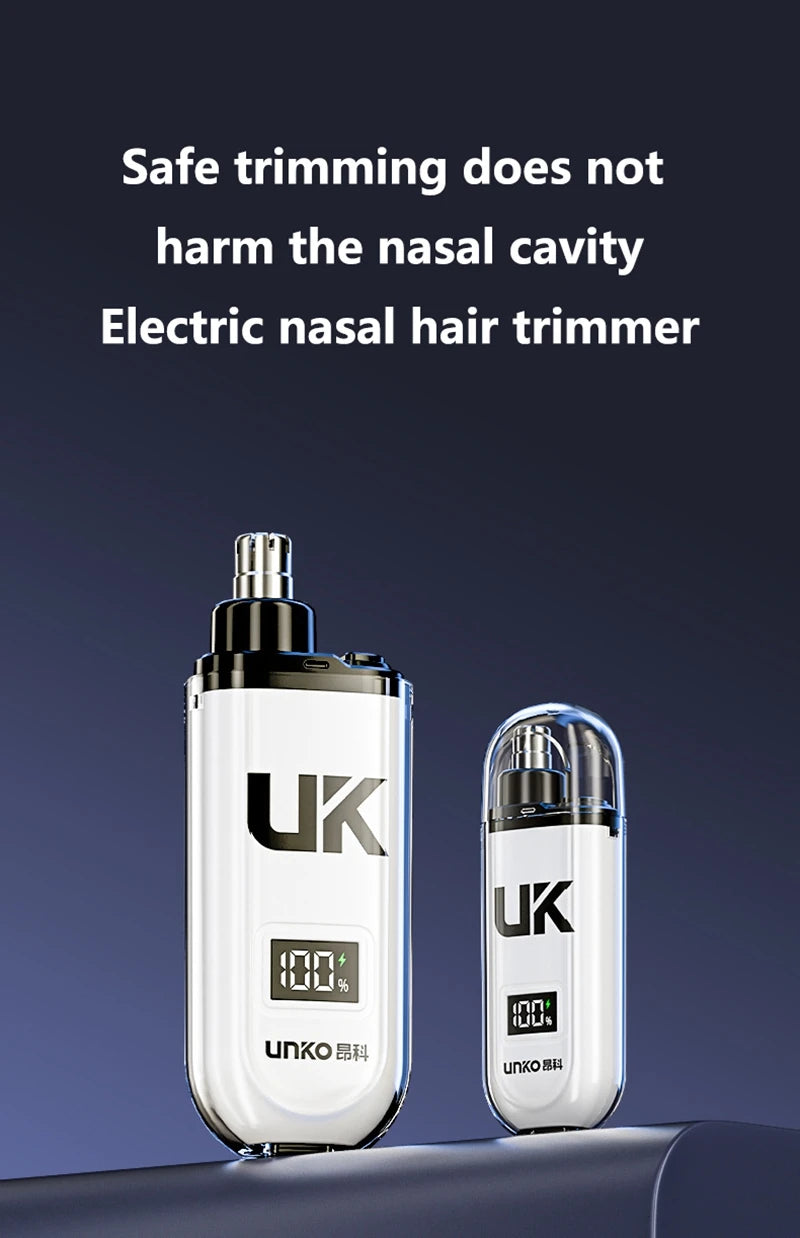 Xiaomi Nose Ear Hair Trimmer for Men Type-C Rechargeable Portable Painless Shaving Ear Nose Hair Clipper Facial Hair Trimmer New