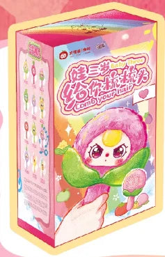 New Baby Three Comb Your Hair Blind Box Cute Fruits And Vegetables Trendy Toy Figurine for Girls Cute Doll Birthday Gift