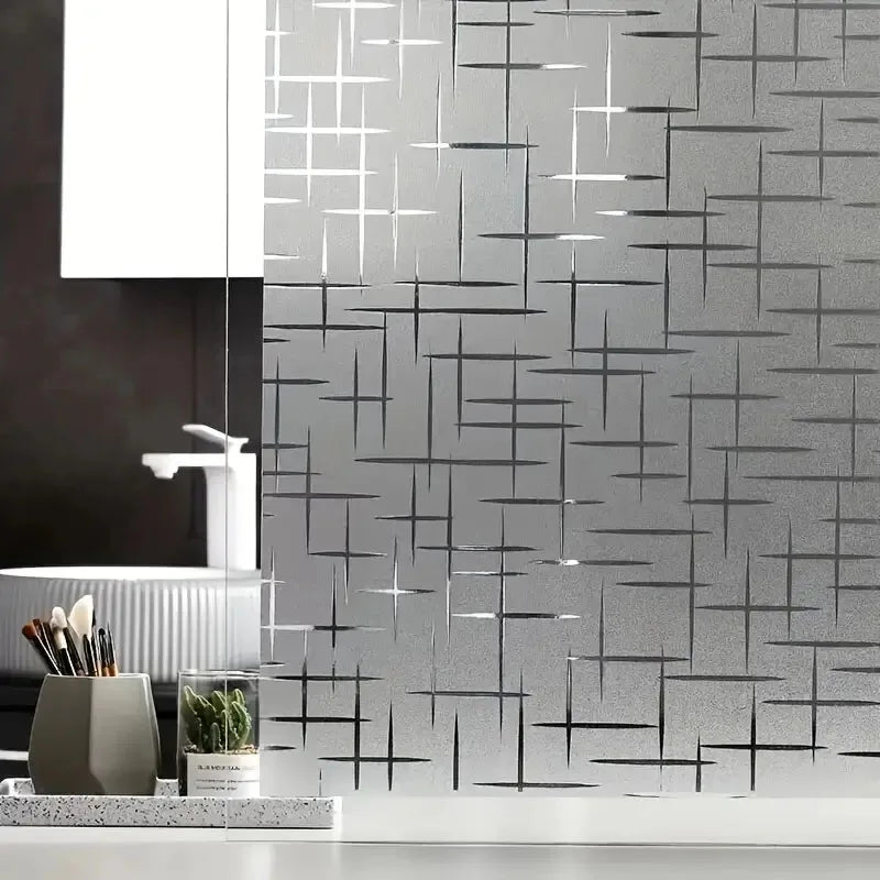 Glass Film Not transparent Electrostatic Glass Window Film Privacy Film For Office Bedroom Bathroom Home Decor Wallpaper Sticker