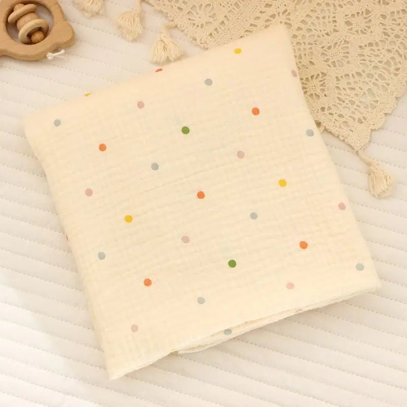 Baby Receive Blanket for Newborn Cotton Muslin Swaddle Blanket Bedding Infant Bath Towel Baby Items Mother Kids