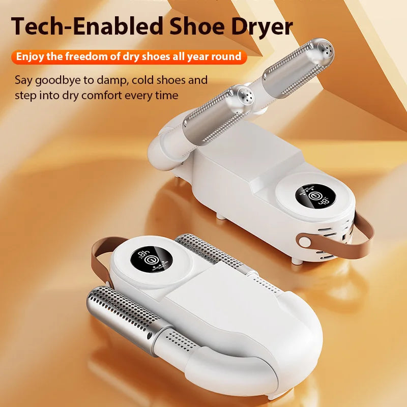 Foldable Electric Shoe Dryer Boot Warmer Eliminate Odor Fast Drying Home Winter Footwear Socks Dryer Boot Deodorizer Shoe Heater