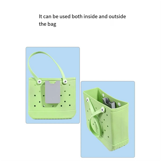 Mobile Phone Storage Bag, Beach Bag Accessories, for Bogg Hole Bag Mobile Phone Holder, Pendant Insert Accessories