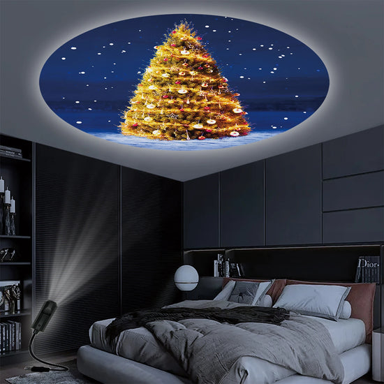 Christmas tree projection light