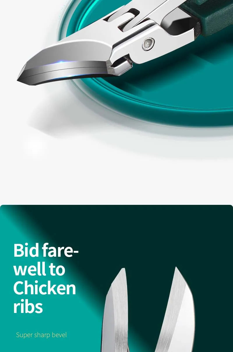 Toenail Clipper For Ingrown Or Thick Toenails Toenails Trimmer Professional Podiatrist Toenail Nipper With Stainless Steel Ultra