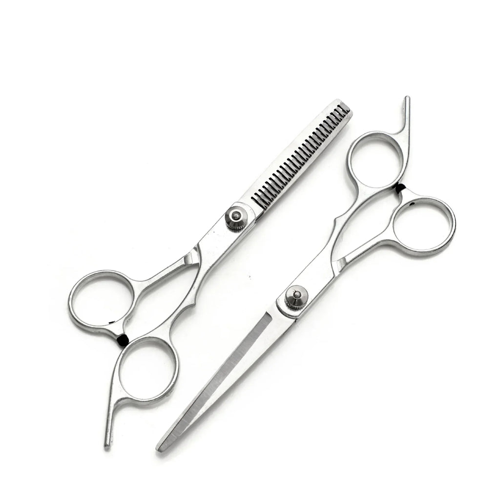 Professional Barber Scissors Accessories Shop 6 Inch Hairdressing Hair Haircut Cutting Thinning Tools Salon Hairdresser's Set