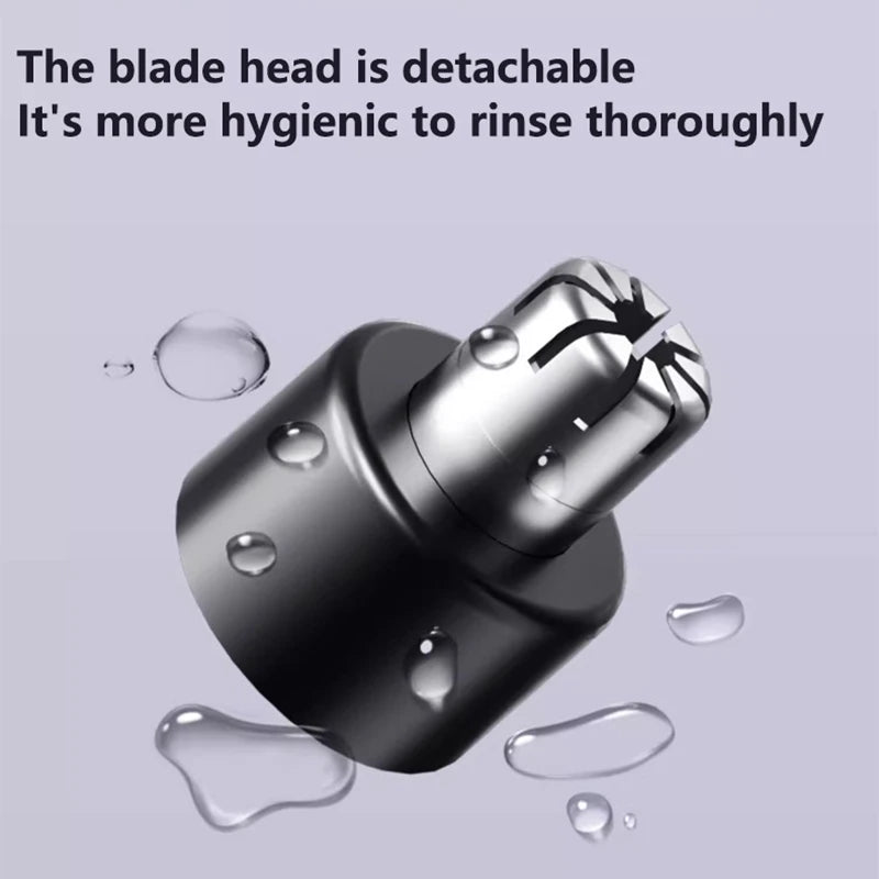 Xiaomi Nose Ear Hair Trimmer for Men Type-C Rechargeable Portable Painless Shaving Ear Nose Hair Clipper Facial Hair Trimmer New