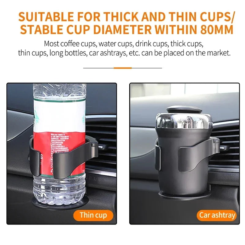 Universal Car Air Vent Drink Cup Bottle Holder AUTO Truck Water Holders Stands Rack for Ashtray