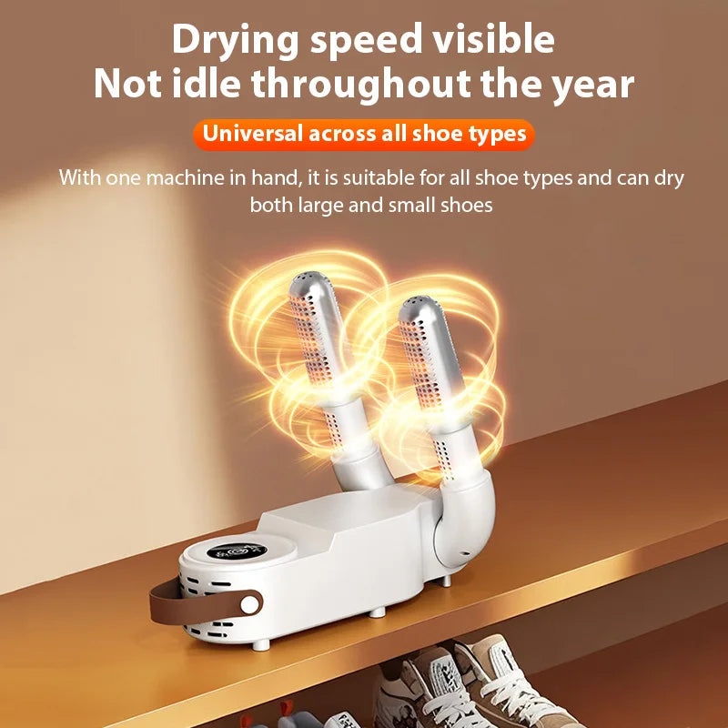 Foldable Electric Shoe Dryer Boot Warmer Eliminate Odor Fast Drying Home Winter Footwear Socks Dryer Boot Deodorizer Shoe Heater