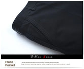 2025 Mens High Waist Loose Straight Cotton Casual Pants