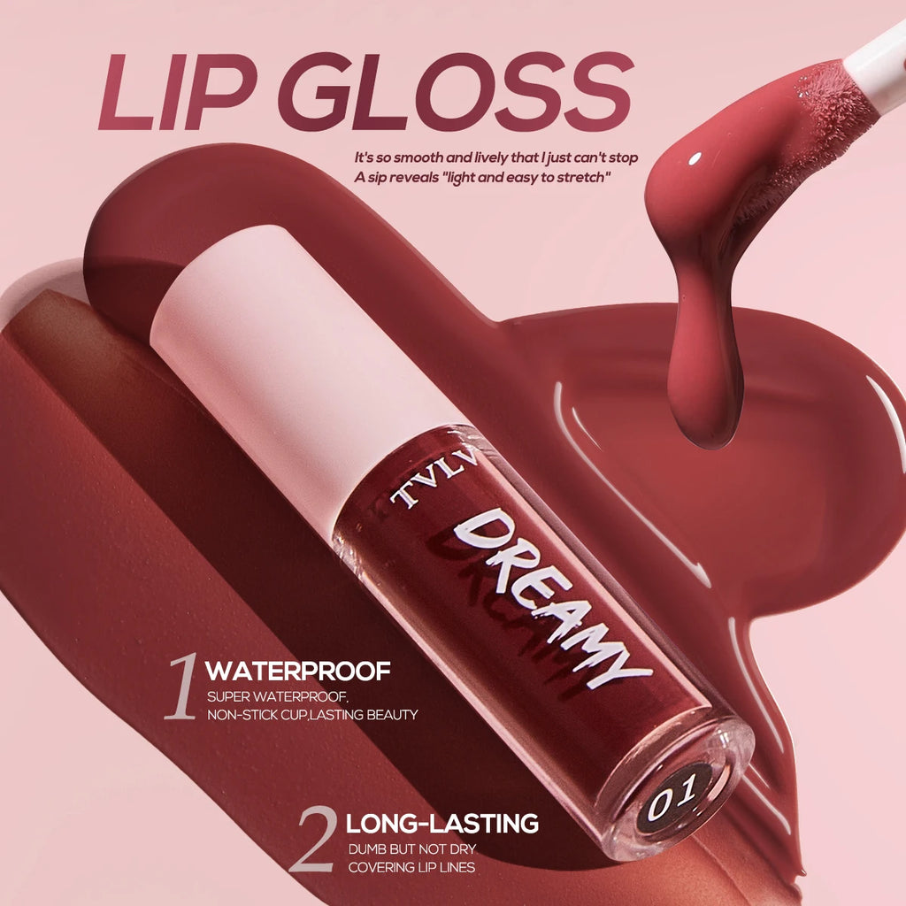 10 Color Mouth Red Lip Glaze Makeup Set, Exquisite, Practical, Comfortable, Portable, Easy To Apply Makeup Set