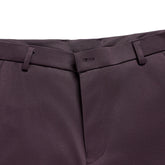 Mens Thin Stretch Straight Summer Pants Silky No-Iron Fabric