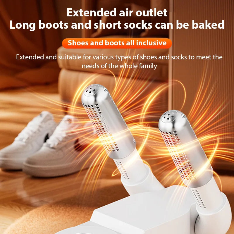Foldable Electric Shoe Dryer Boot Warmer Eliminate Odor Fast Drying Home Winter Footwear Socks Dryer Boot Deodorizer Shoe Heater