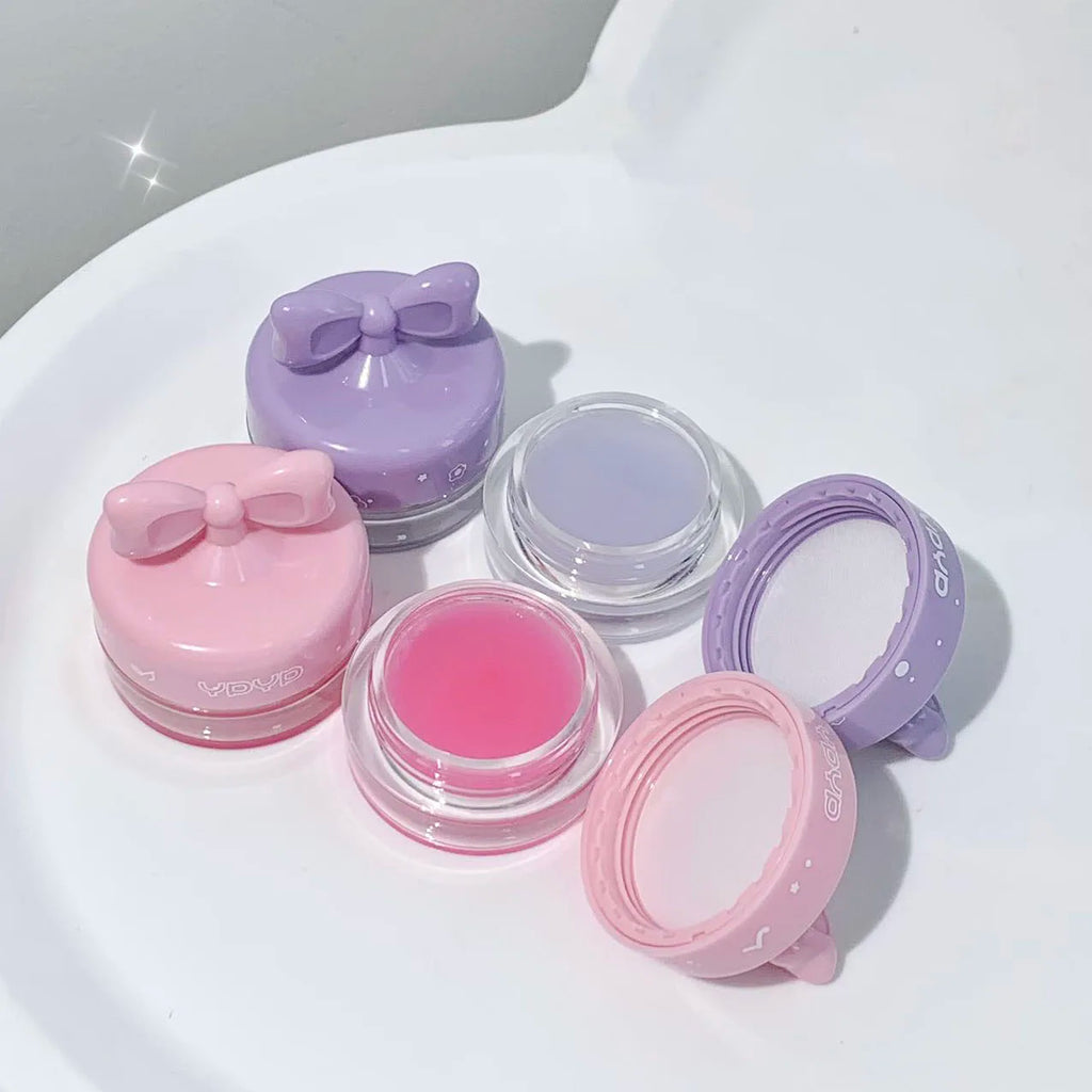 Two piece set of moisturizing lip gloss lip mask set, long-lasting moisturizing and glossy smooth makeup set